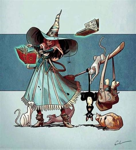 Pin de LiuuFiamm Ulloa en witches | Arte de la bruja, Dibujos ...