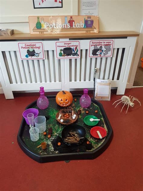 Halloween Potion Mixing Witches Brew Tuff Tray Pumpkin Party Hot Sex