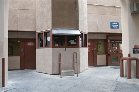 Inmate entrance at Inmate Reception Center (IRC) | LA County Jails