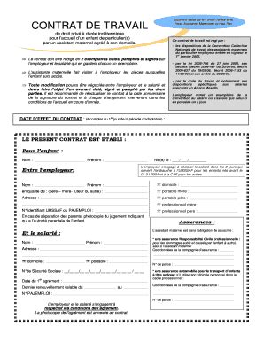 Remplissable En Ligne Portedusundgau Contrat De Travail La Communaut