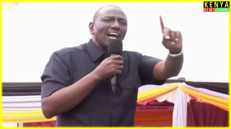 Maandamano Tomorrow Ruto Sends Last Warning To Raila Ahead Of Azimio