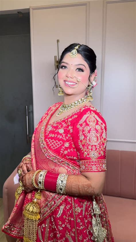 Sanya Bindra Makeup Artist Dolled Up My Dearest Friend On Her Engagement Day💎 ️ Mansi