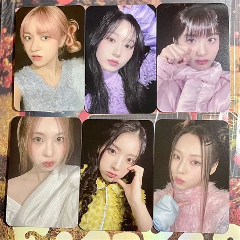 6pcsset Nmixx Expergo Album Chinese Back Photocards Special Edition