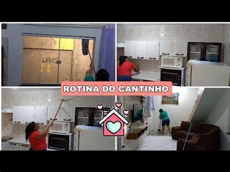 Rotina Do Cantinho Faxina Completa Limpei A Cozinha Lavei O Porta E