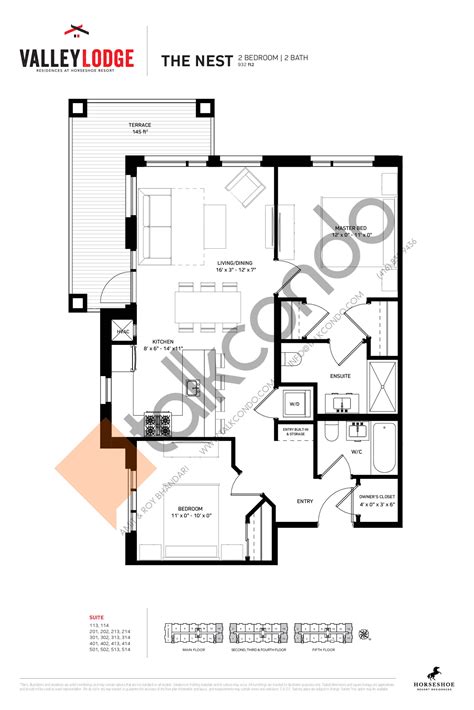 Skyline Valley Lodge Condos | Floor Plans, Prices, Availability - TalkCondo