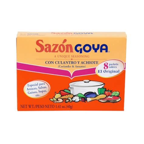 Saz N Con Culantro Y Achiote Goya G Oz Supermarket Es