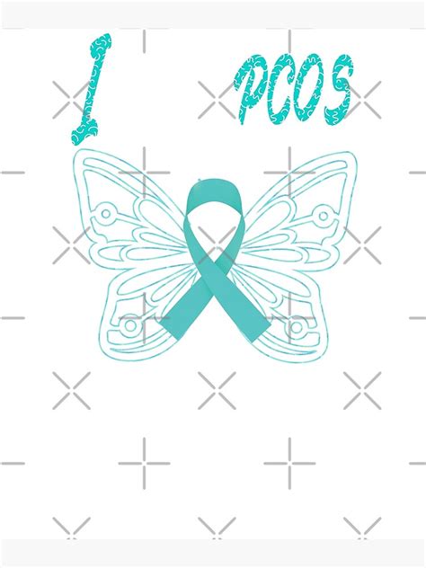 Pcos Awareness Poster By Popartdesigns Redbubble