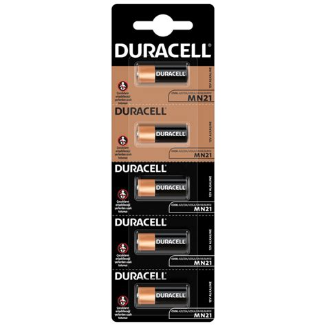 DURACELL MN21 23A 12V PİL 5Lİ Özel Alkaline Piller Duracell