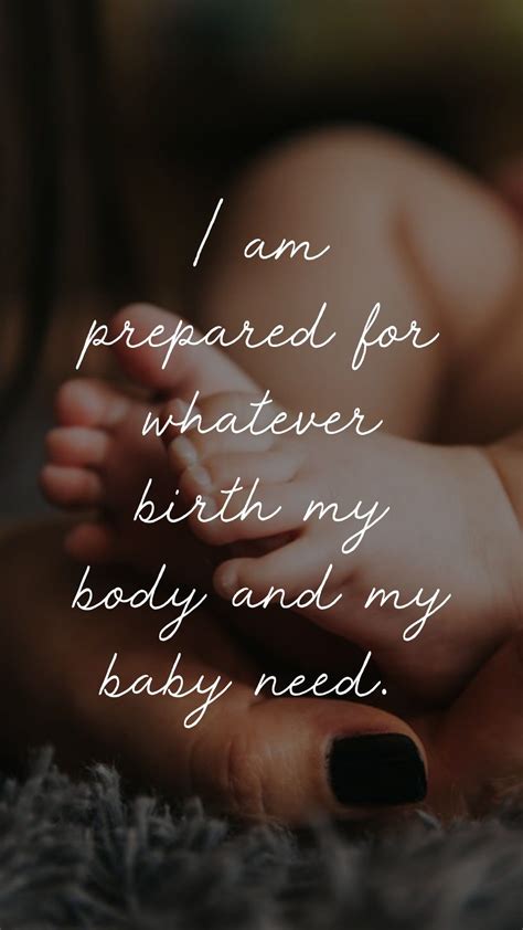 Birth Affirmations Made By Taylorsphillippe Birth Affirmations