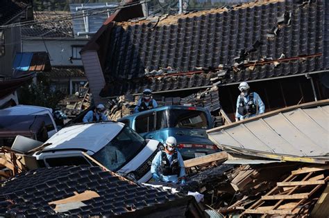 津波、最大震度7、家屋倒壊、火災写真で伝える能登半島地震 写真特集3544 毎日新聞