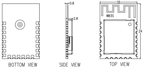 WB3S Module Datasheet-Tuya Developer Platform-Tuya Developer