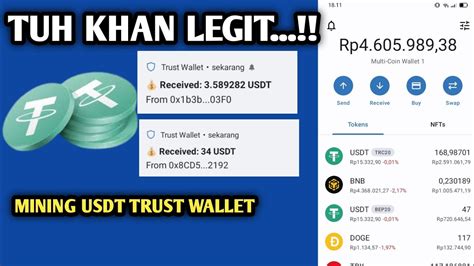 Dibayar Tiap Jam Mining Usdt Tercepat Mining Usdt Trust Wallet