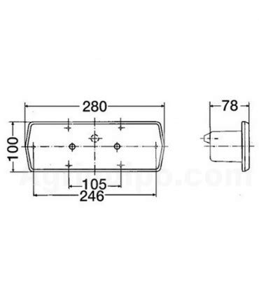 Piloto Trasero V Para Tractor David Brown Deutz John Deere