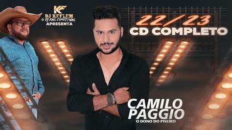 CD Camilo Paggio 22 23 Forró 2023 Dj Keflem O Dj Das Comitivas