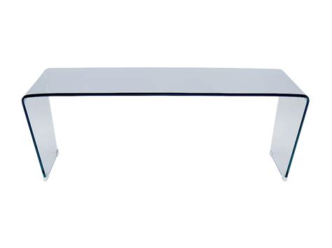 Table Basse Design En Verre Tremp Et Courb Suzana