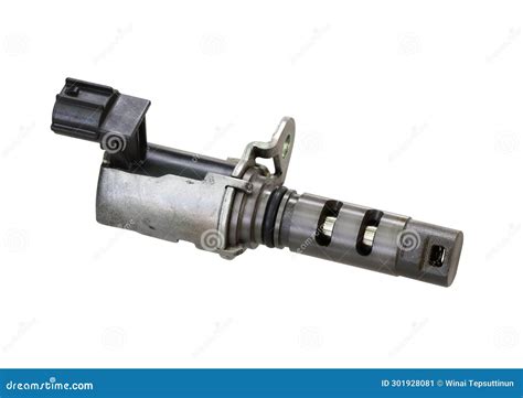 Engine Variable Valve Timing Solenoid Valve Control Vvt Stock Image Image Of Manufacturing