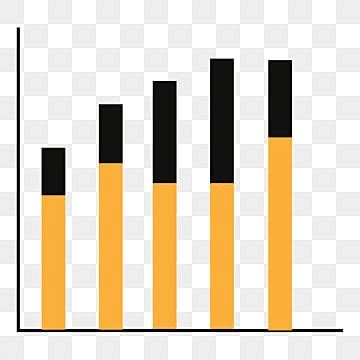 Business Vector Data Analysis Histogram PNG Vector PSD And Clipart