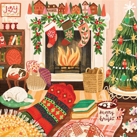 Christmas Cozy Vibes Piece Jigsaw Puzzle Spilsbury