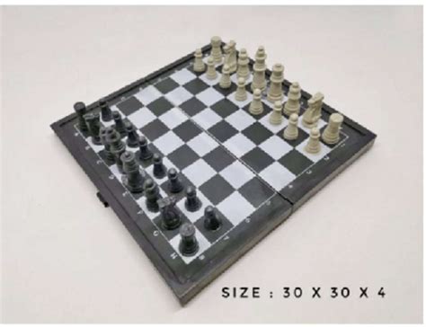 Jual Papan Catur Lipat Plastik Folding Chess Board Di Seller Denis Toy