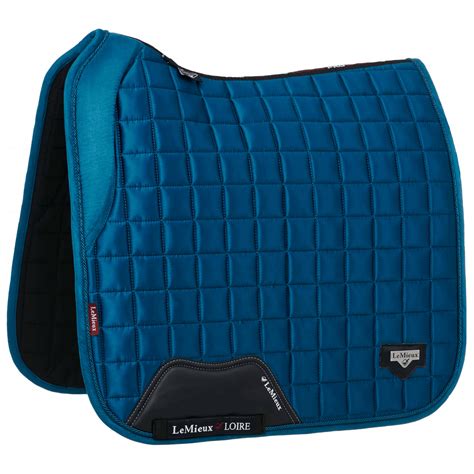 Lemieux Dressage Saddle Pad Loire Memory Satin Square Fundis Equestrian