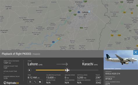 Pia Vuelo Se Estrella En Cercanías Del Aeropuerto De Karachi Pakistán