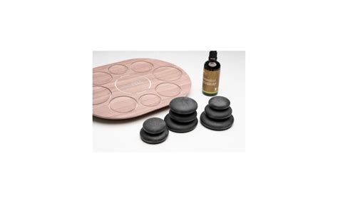 Eleeels S1 Revival Hot Massage Heating Stones Spa Collection Kit Groupon
