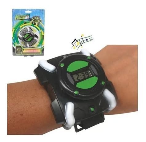 Rel Gio Infantil Omnitrix B Sico Ben Som Luz Digital Mercadolivre