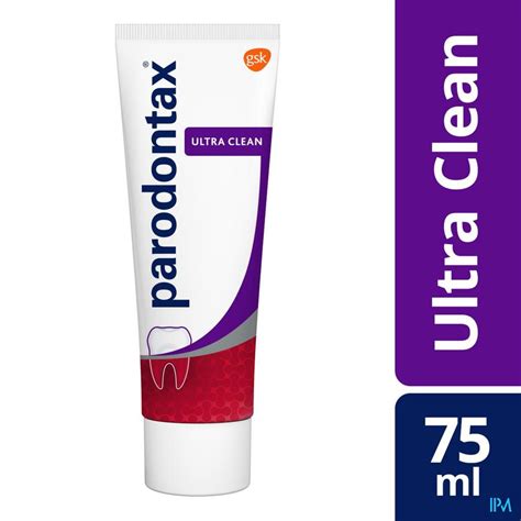 Parodontax Dentifrice Fluor Ultra Clean Ml Vitapharma