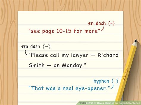 The Best Ways to Use a Dash in an English Sentence - wikiHow