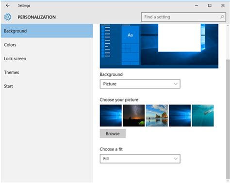 Personalizing Windows 10's Initial Appearance - Windows Techies