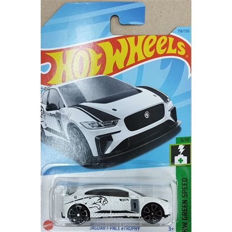 Hot Wheels Jaguar I Pace ETrophy White Shopee Malaysia
