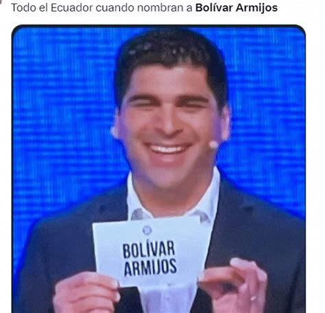 El candidato Bolívar Armijos rompió las redes durante el Debate 2023