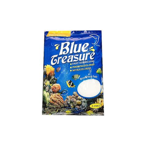 Sal Blue Treasure Reef Sea Salt Kg Bag Aquabase Aquapaisagismo