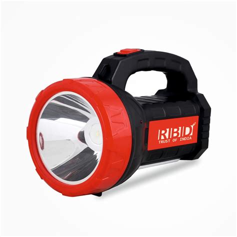 Rbd Rechargeable Kissan Light Torch With One Button Operation High