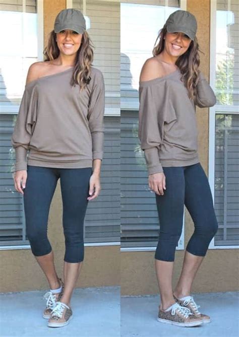 Yoga Pants Outfits-18 Ways to Wear Yoga Pants for Chic Look