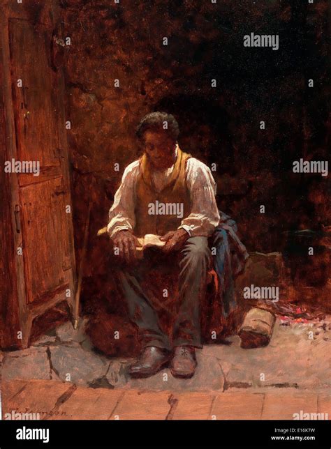 The Lord is My Shepherd by Eastman Johnson, 1863 Stock Photo - Alamy