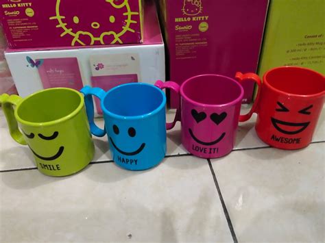 Emoticon Mug Gelas Tupperware Lazada Indonesia