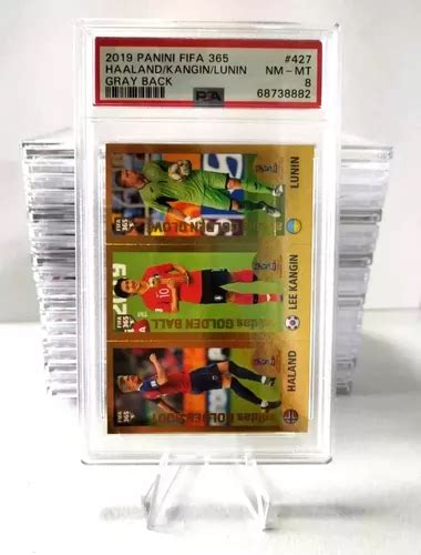 Panini Erling Haaland Psa 8 Adidas Golden Boot Certificada Meses Sin