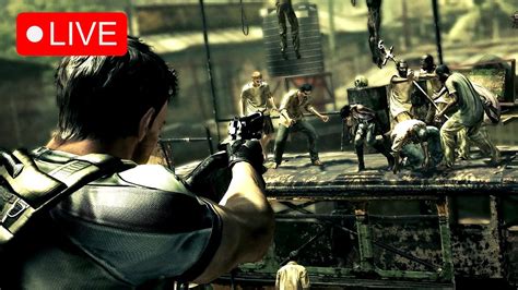 Chris Redfield Resident Evil 5 Reaction Full Gameplay In 2023 YouTube