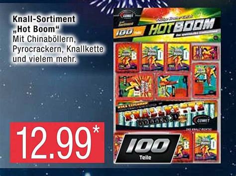 Comet Knall Sortiment Hot Boom Angebot Bei Marktkauf Prospekte De