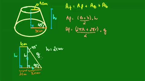 Como Calcular O Volume Do Tronco De Um Cone Catalog Library