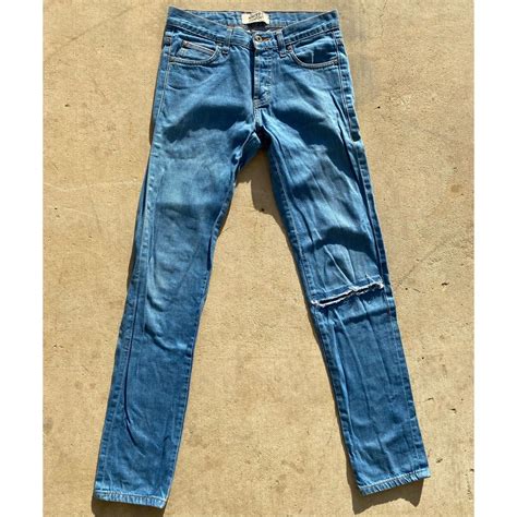 Mens Naked And Famous Sunrise Selvage Jeans Depop