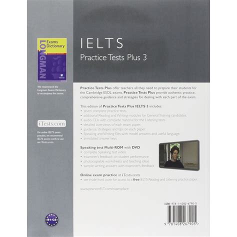 IELTS Practice Tests Plus 3 With Key MultiROM