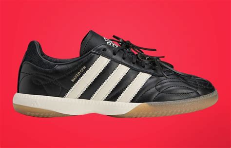 Naked X Maha X Adidas Samba MN Black White IH3566