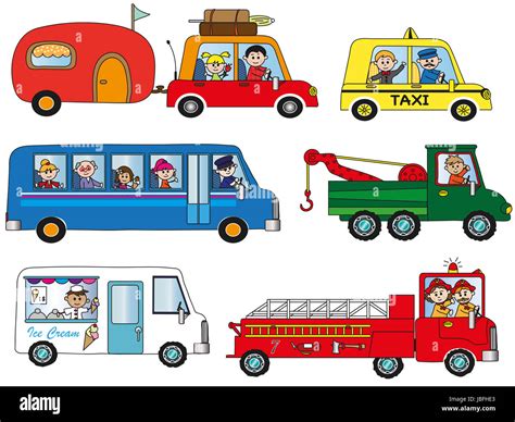 Cartoon Tow Truck Fotos E Imágenes De Stock Alamy