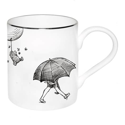 Winnie The Pooh Christopher Robin Umbrella Majestic Mug Rory Dobner