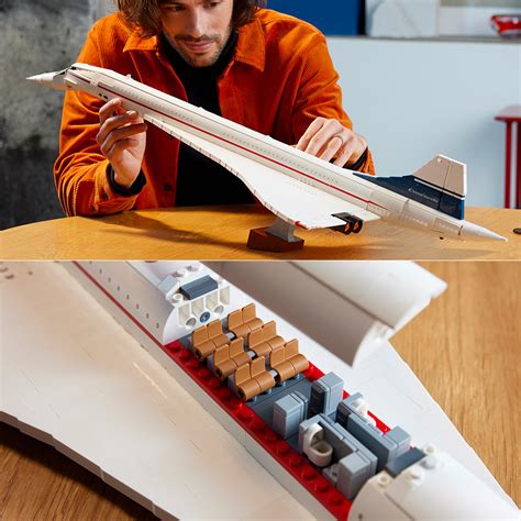 18 LEGO Icons 10318 Concorde Airbus Aircraft September, 41% OFF