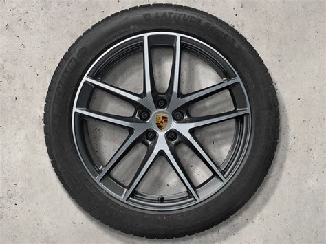 Macan S Alloy Wheels Summer Tyres Original Porsche B D