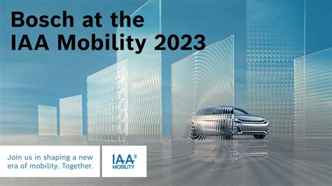 Bosch Press Conference At The IAA Mobility 2023 Bosch Media Service