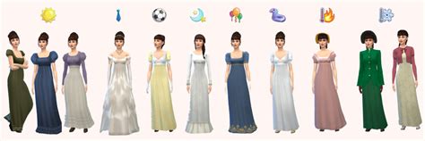 Sims 4 Regency Cc